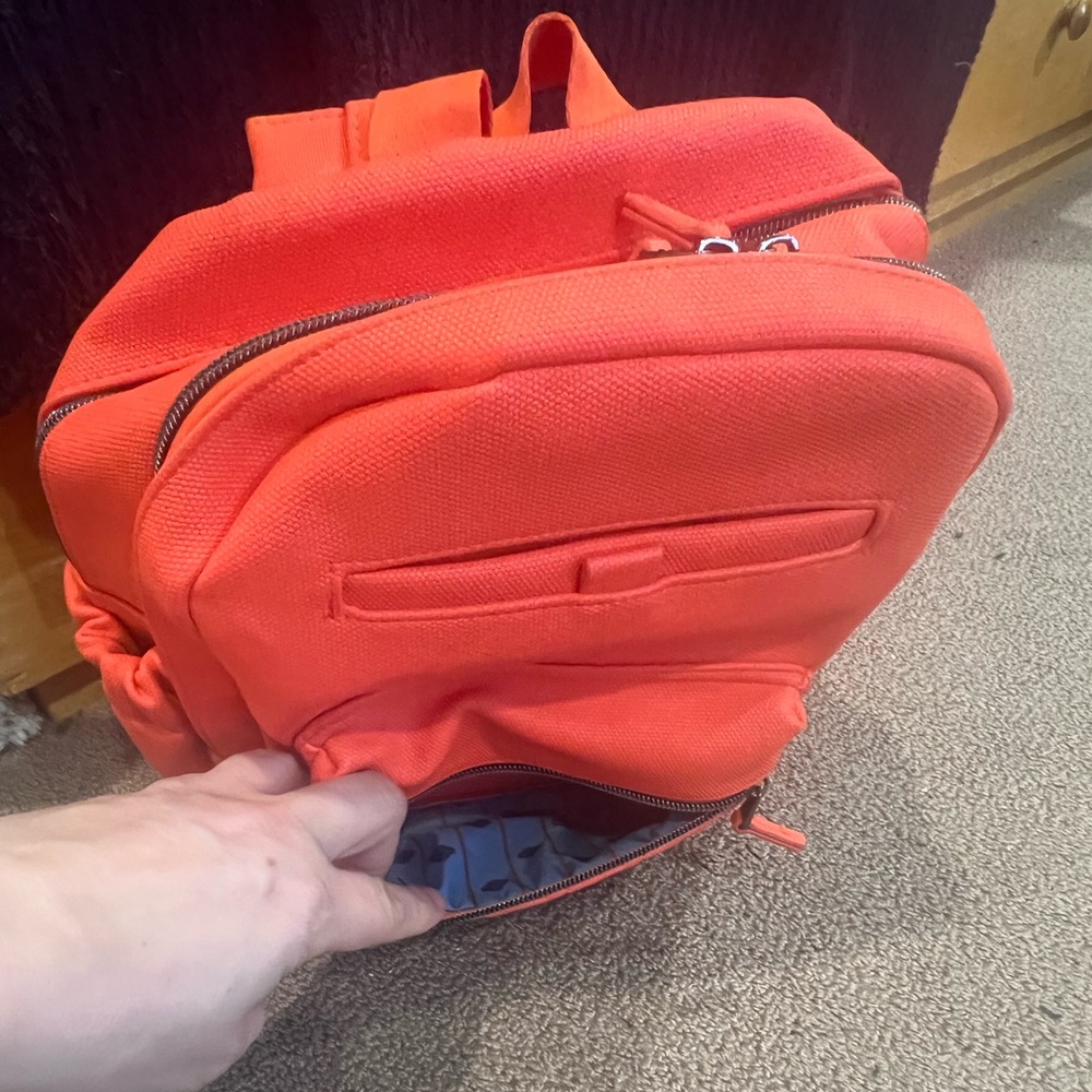 LUG Volley Mini Matte Luxe VL Backpack - Papaya NWT (with very minor defects) - Picture 6 of 15